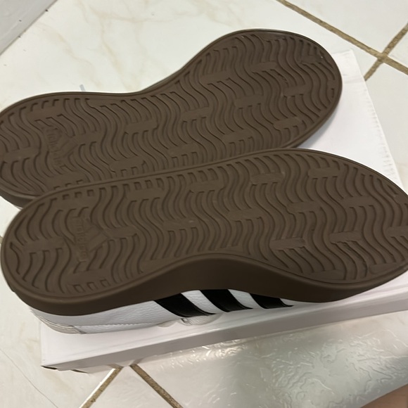 adidas White and Black Athletic Shoes - Picture 13 of 15